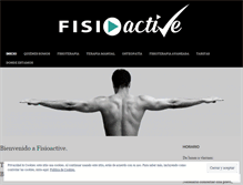 Tablet Screenshot of fisioactive.net